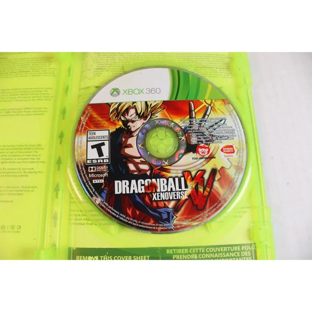 Dragon Ball XenoVerse (Microsoft Xbox 360, 2015) Authentic, tested/works
